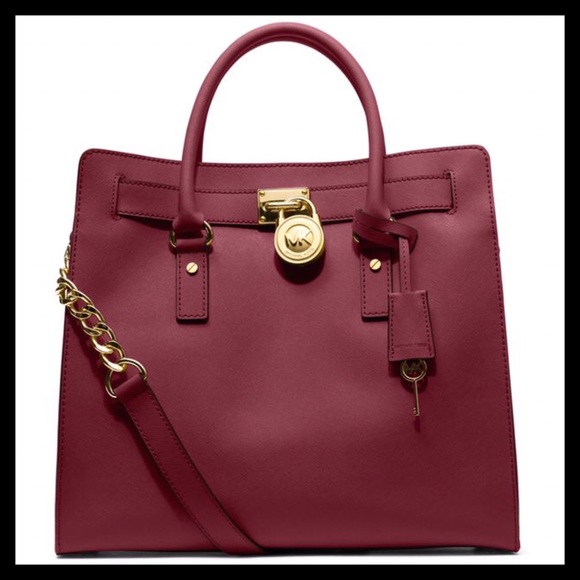 michael kors hamilton large saffiano leather tote